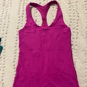 Lululemon tank pink size 6 EUC